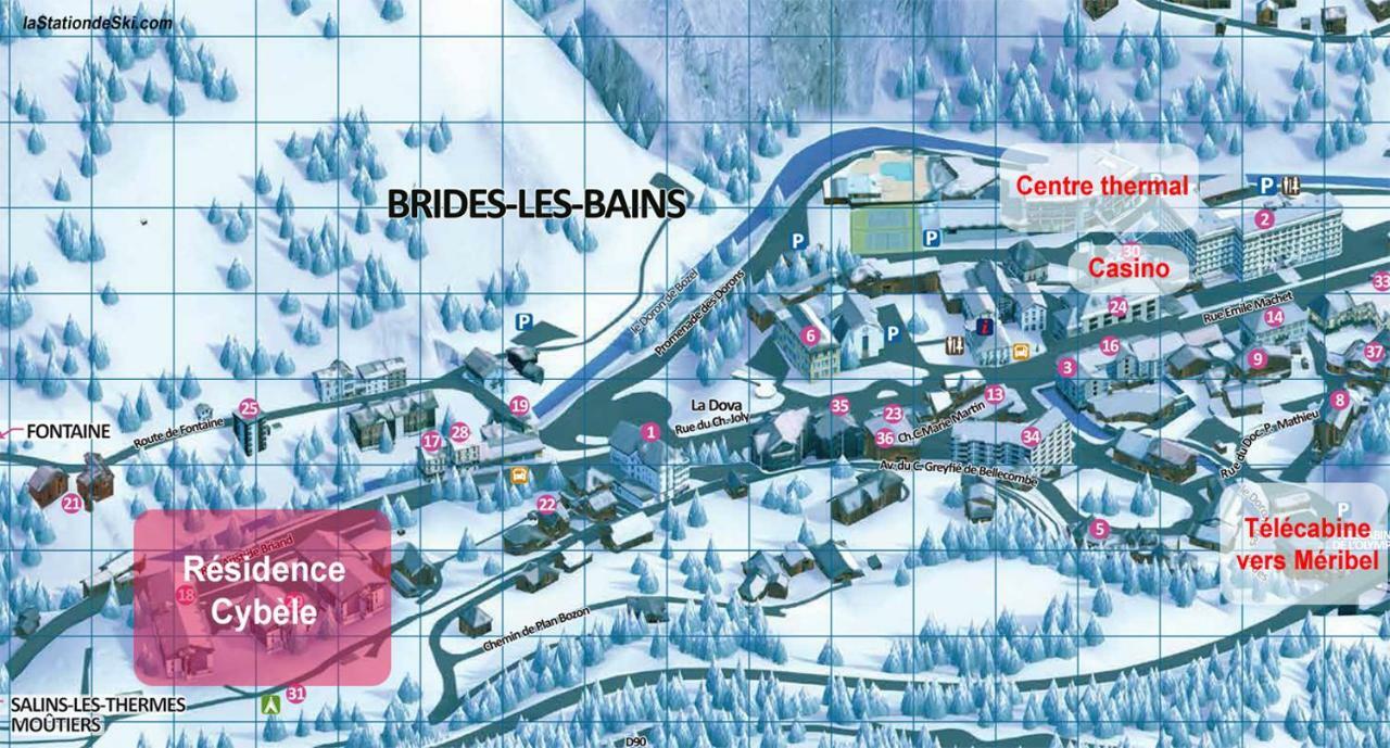 Residence Cybele "Grand Confort" 2 Brides-les-Bains Extérieur photo